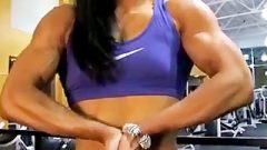 Thai Female Bodybuilder Hulking Out