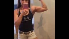 Thai Fbb Training Her Muscles