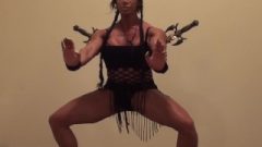 Marital Arts Female Bodybuilder Could Slice And Dice You, Kick Your Ass!