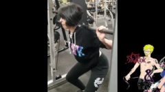 Petite Neko In The Gym! This Is Why Her Ass-Hole Is So Amazing!!
