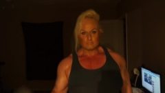 Attack By A Female Bodybuilder