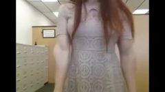 Office Muscle Girl