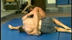 Massive Girl Wrestles And Smothers