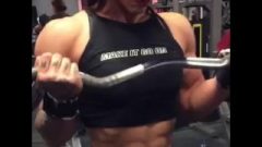 Most Muscular Young Female In The World (stronger Than 99,9% Men In The World)