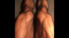 Fbb Kissable Muscle Legs In Ebony Pantyhose – Muscle Control